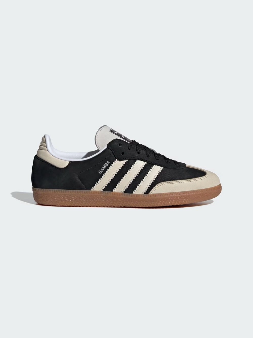 Adidas Women’s Samba Black & Cream Sneakers 8